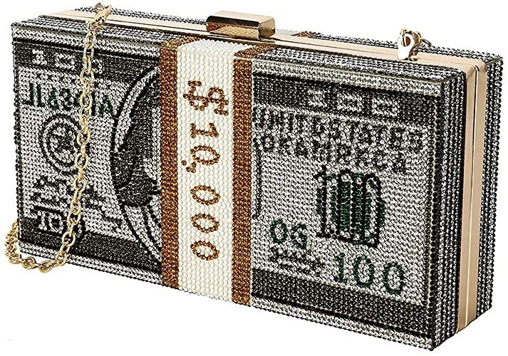 Dollar Clutch Purse for Women